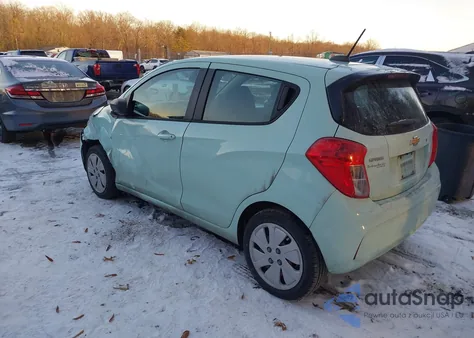 2017 Chevrolet Spark Ls Cvt z USA, uszkodzony, nr VIN KL8CB6SA2HC732925